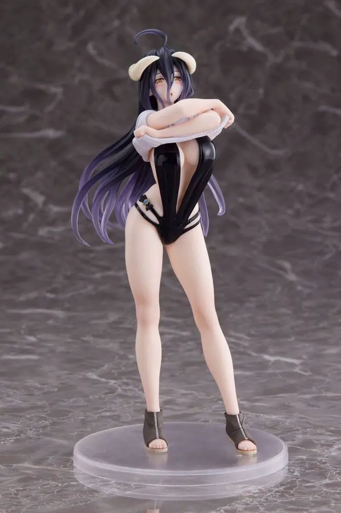 Overlord IV Albedo T-shirt Swimsuit Ver. PVC szobor figura 20 cm termékfotó