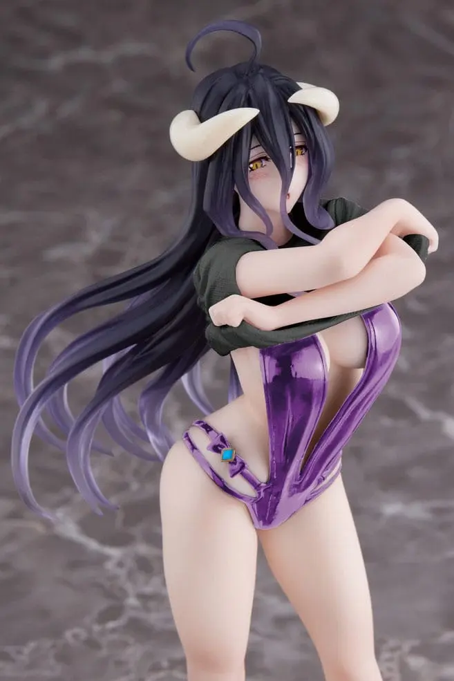 Overlord IV Albedo T-Shirt Swimsuit Ver. Renewal Edition PVC szobor figura 20 cm termékfotó