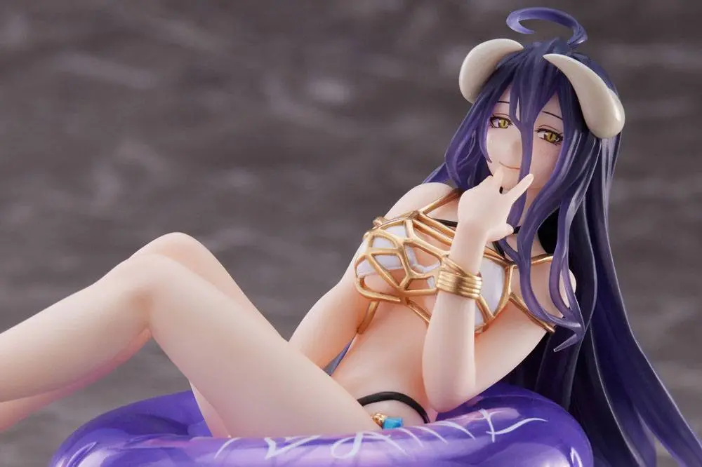 Overlord IV Aqua Float Girls Albedo PVC szobor figura 20 cm termékfotó