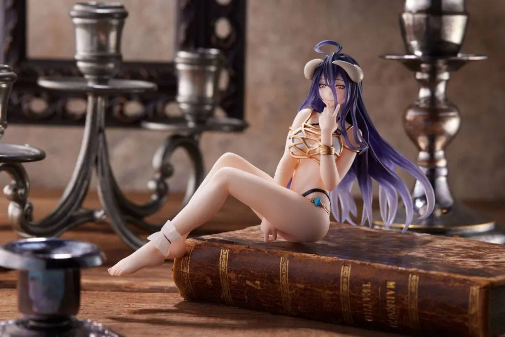 Overlord IV Aqua Float Girls Albedo PVC szobor figura 20 cm termékfotó