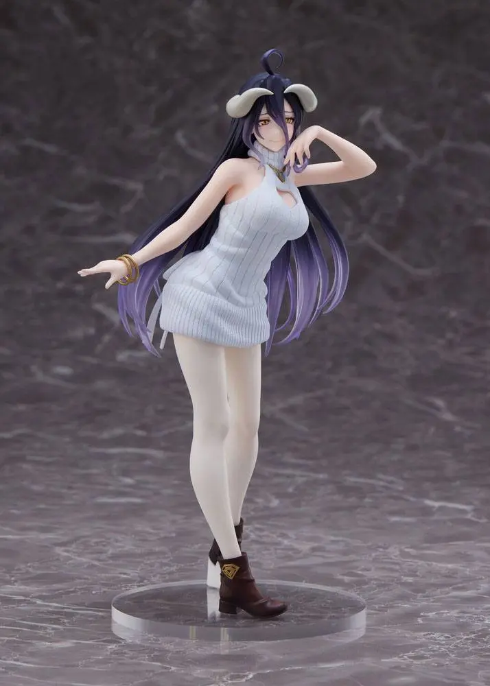 Overlord IV Coreful Albedo Knit Dress Ver. PVC szobor figura 20 cm termékfotó