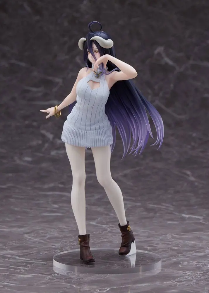 Overlord IV Coreful Albedo Knit Dress Ver. PVC szobor figura 20 cm termékfotó
