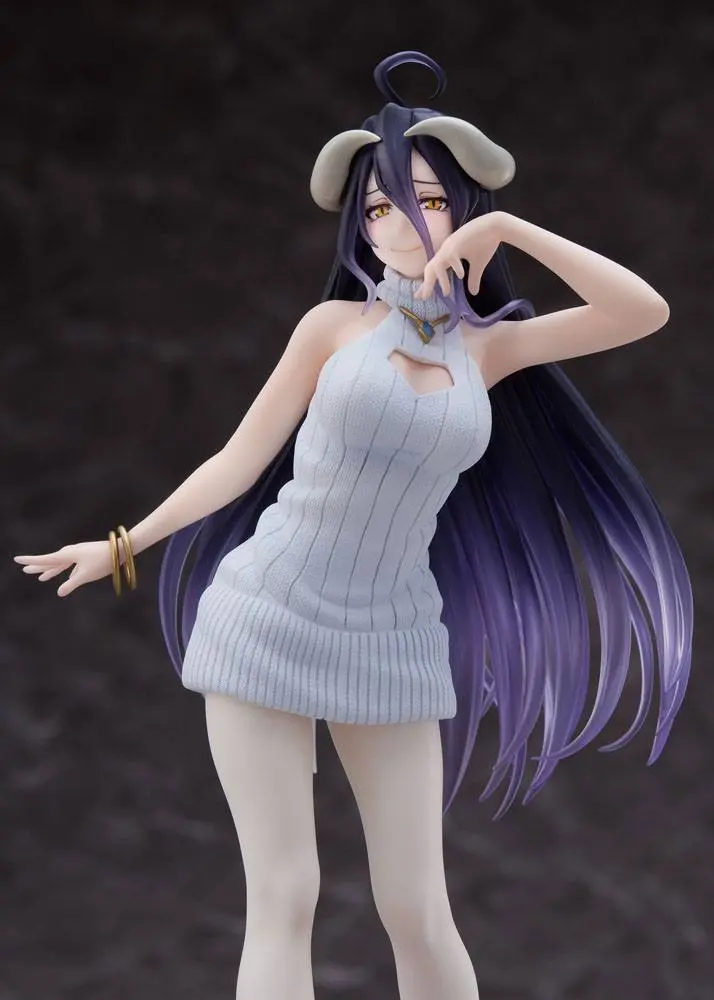 Overlord IV Coreful Albedo Knit Dress Ver. PVC szobor figura 20 cm termékfotó