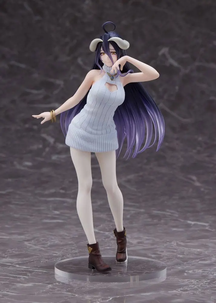 Overlord IV Coreful Albedo Knit Dress Ver. PVC szobor figura 20 cm termékfotó