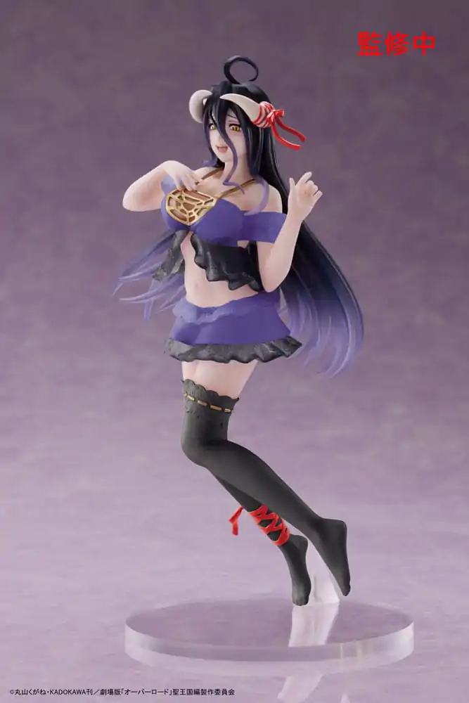 Overlord IV Coreful Albedo Nightwear Ver. PVC szobor figura 18 cm termékfotó