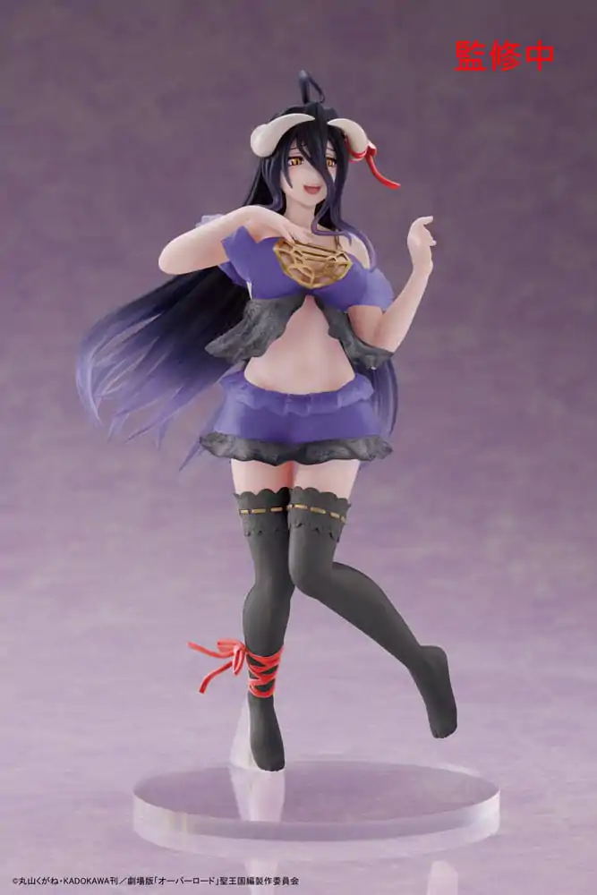 Overlord IV Coreful Albedo Nightwear Ver. PVC szobor figura 18 cm termékfotó