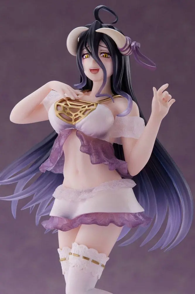 Overlord IV Coreful Albedo Nightwear Ver. PVC szobor figura 20 cm termékfotó
