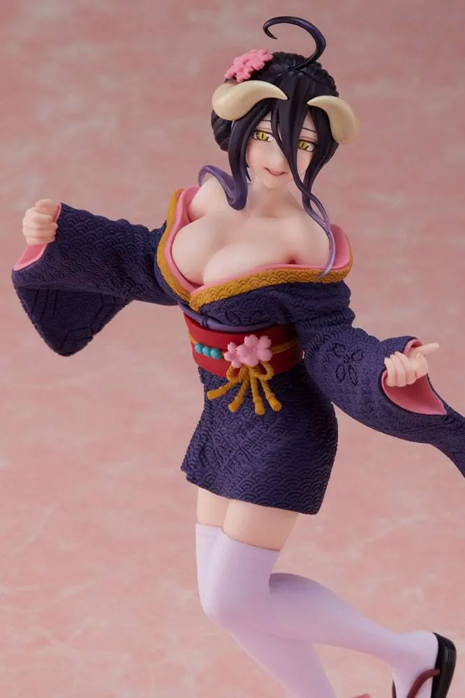 Overlord IV Coreful Albedo Sakura Kimono Ver. PVC szobor figura 20 cm termékfotó