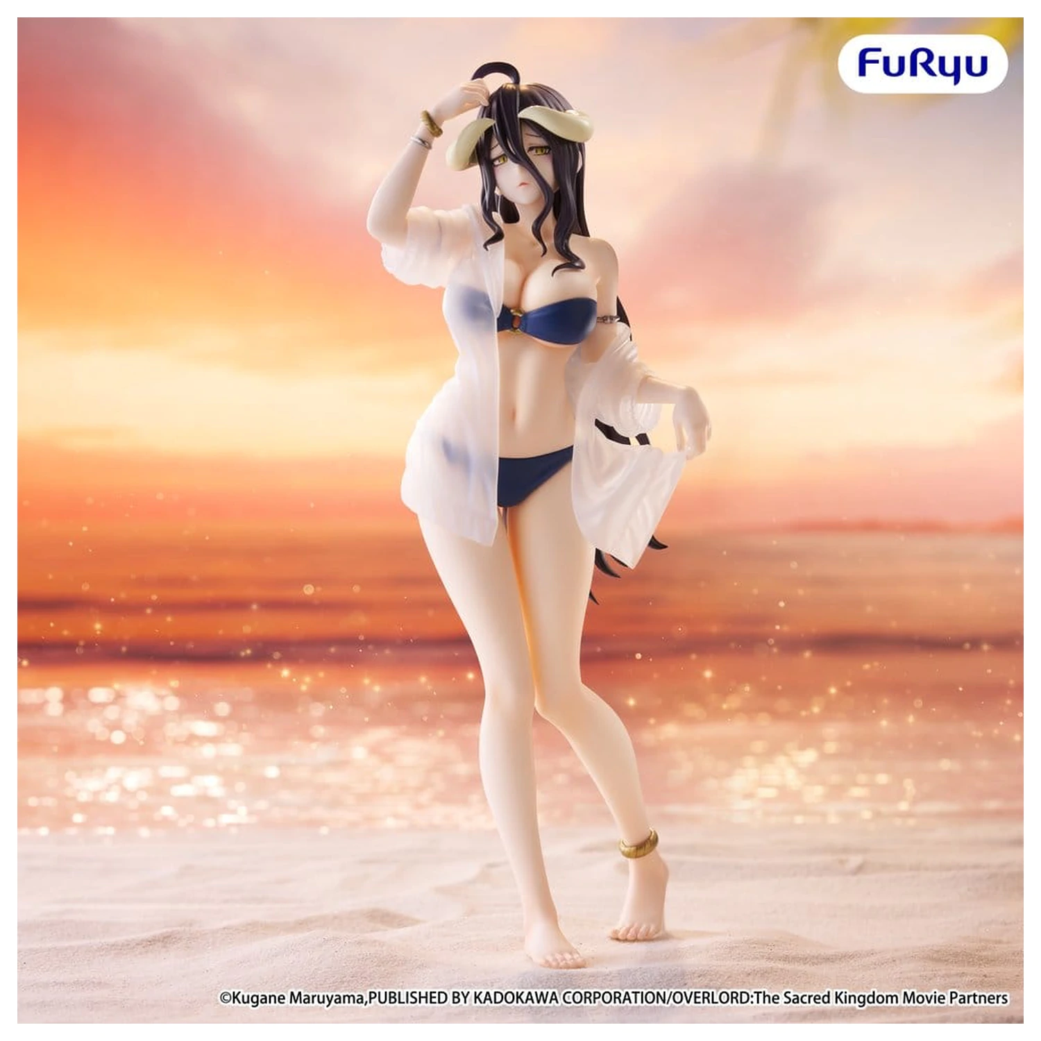 Overlord Muchute Albedo aqua Ver. PVC figura 20.5 cm termékfotó