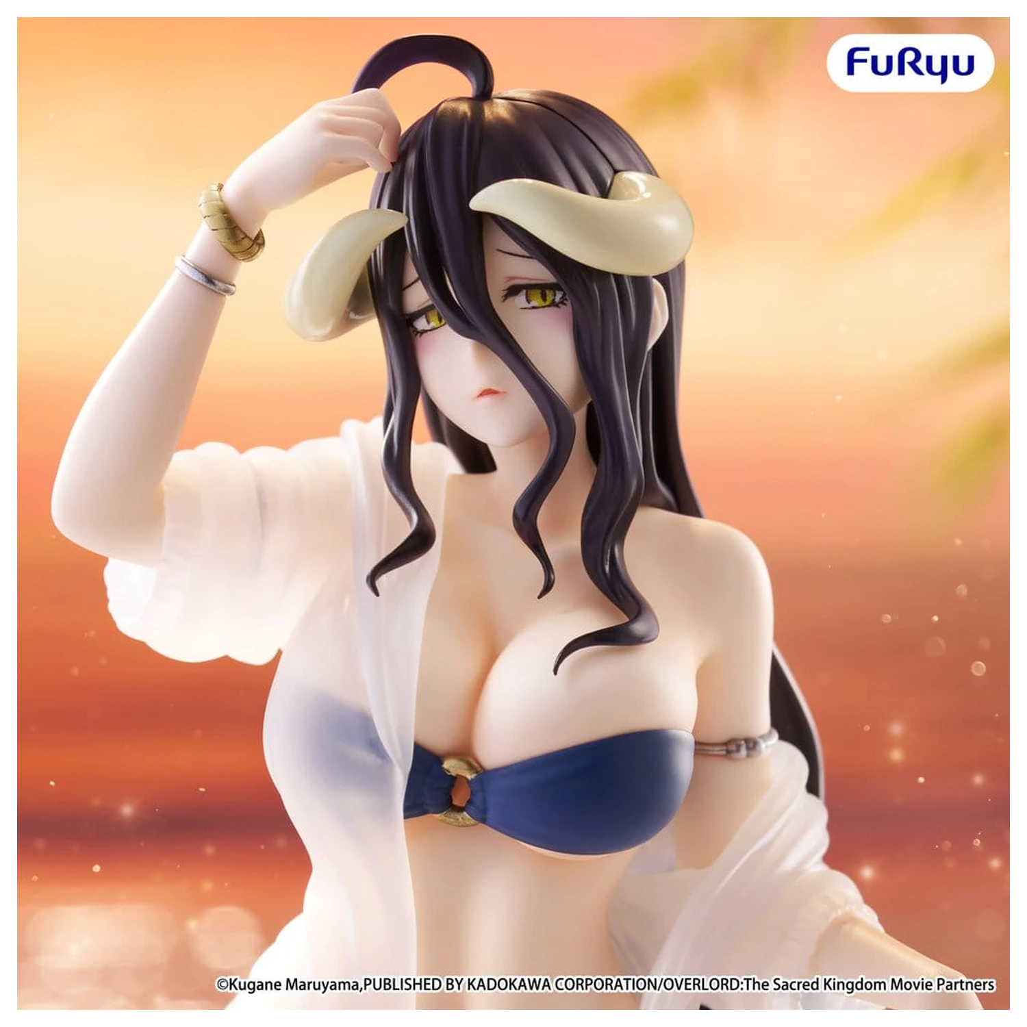Overlord Muchute Albedo aqua Ver. PVC figura 20.5 cm termékfotó