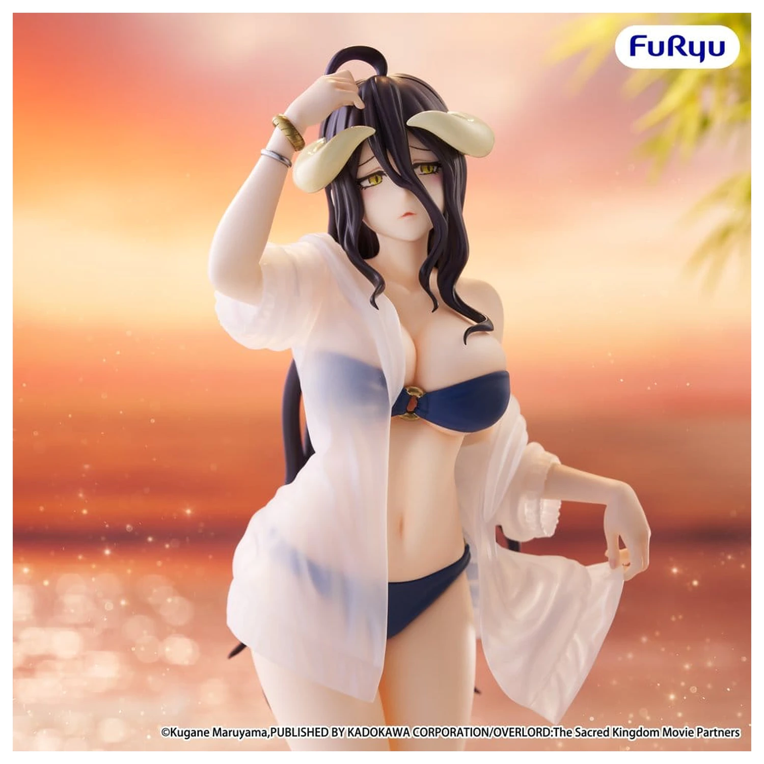 Overlord Muchute Albedo aqua Ver. PVC figura 20.5 cm termékfotó