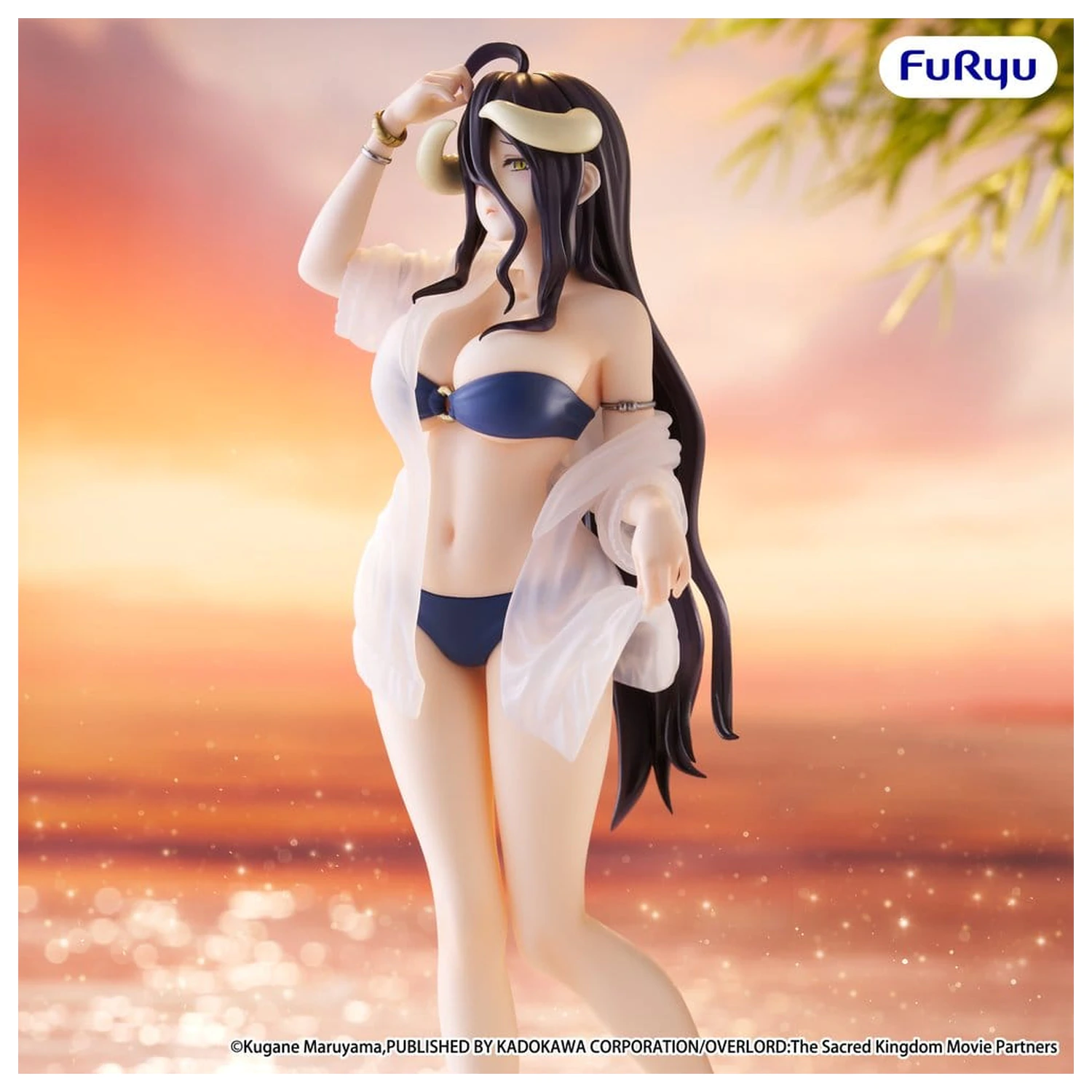 Overlord Muchute Albedo aqua Ver. PVC figura 20.5 cm termékfotó