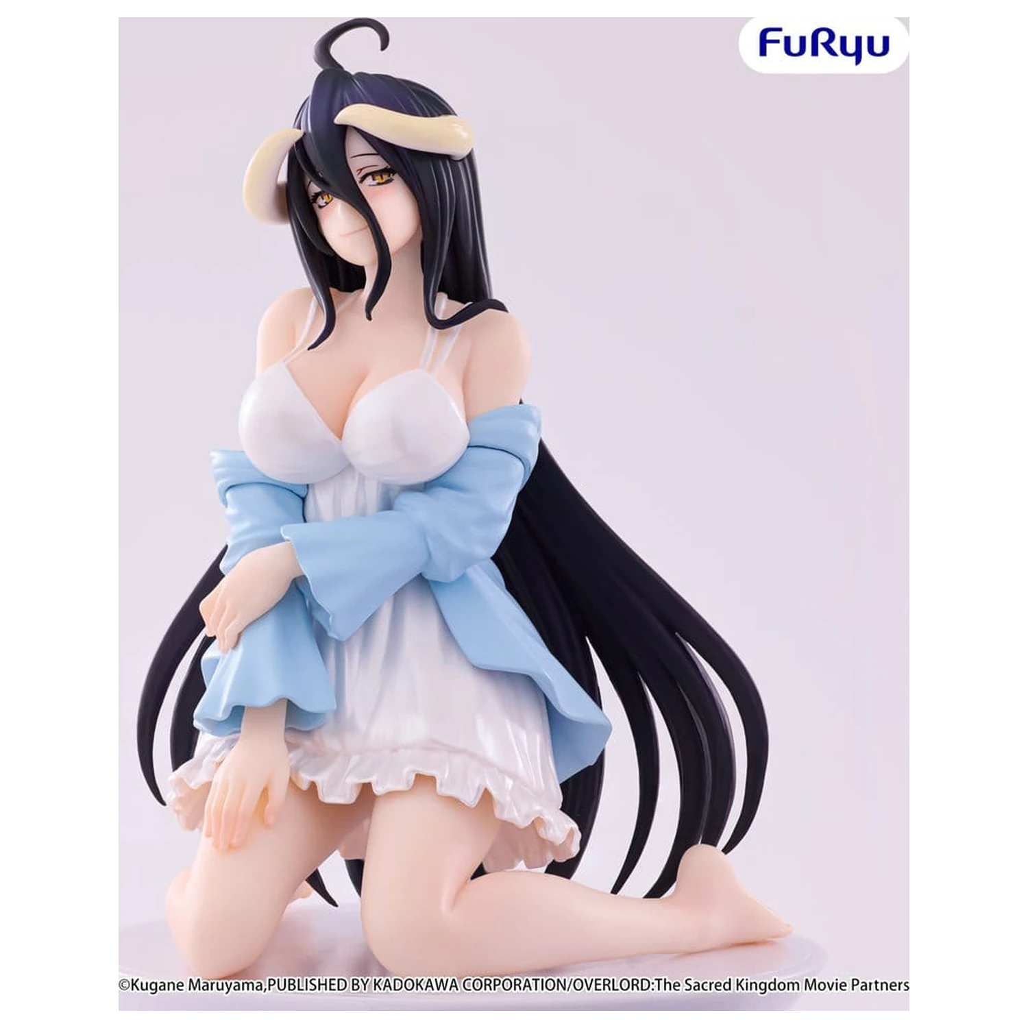 Overlord Noodle Stopper Albedo Loungewear Pearl White Ver. PVC figura 12 cm termékfotó