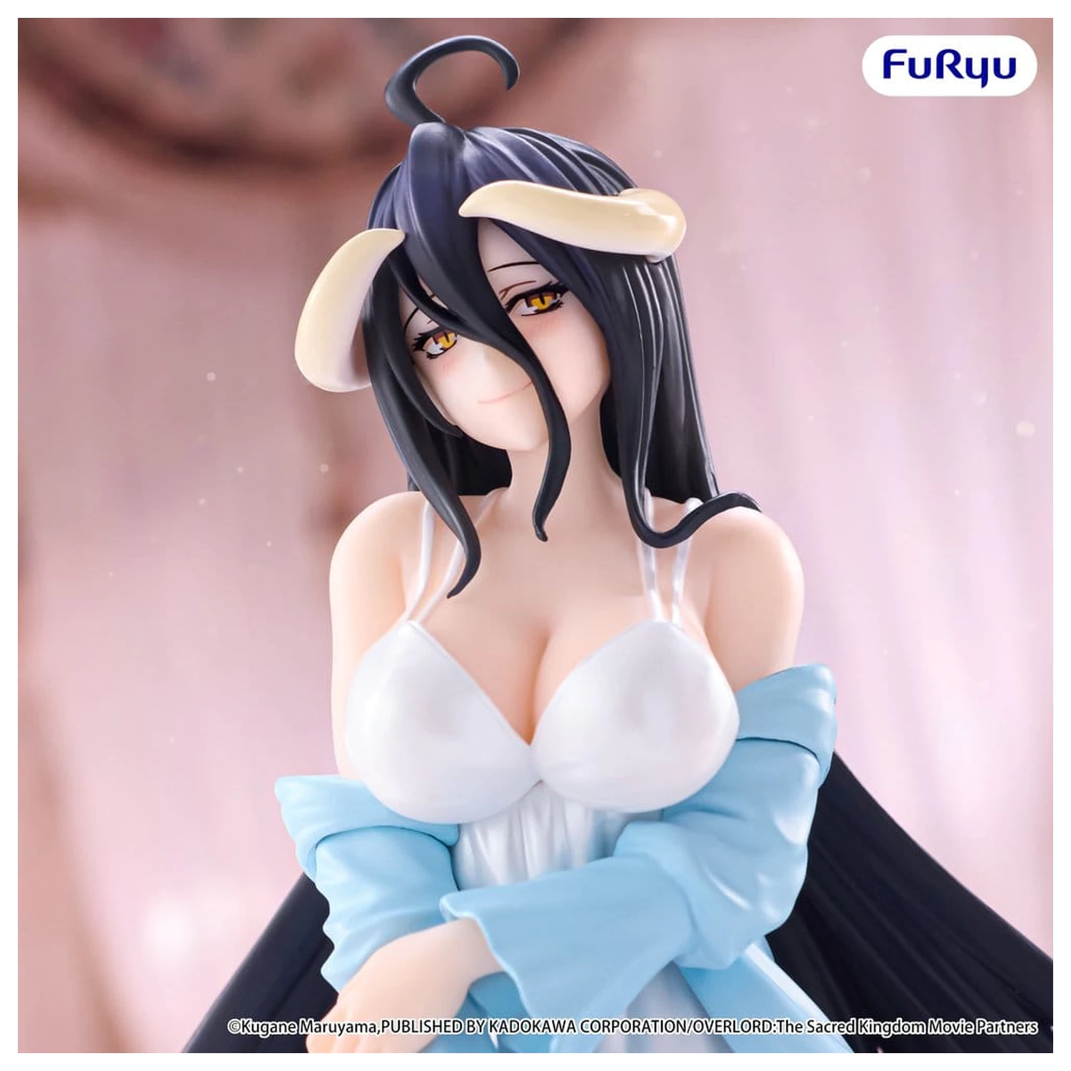 Overlord Noodle Stopper Albedo Loungewear Pearl White Ver. PVC figura 12 cm termékfotó