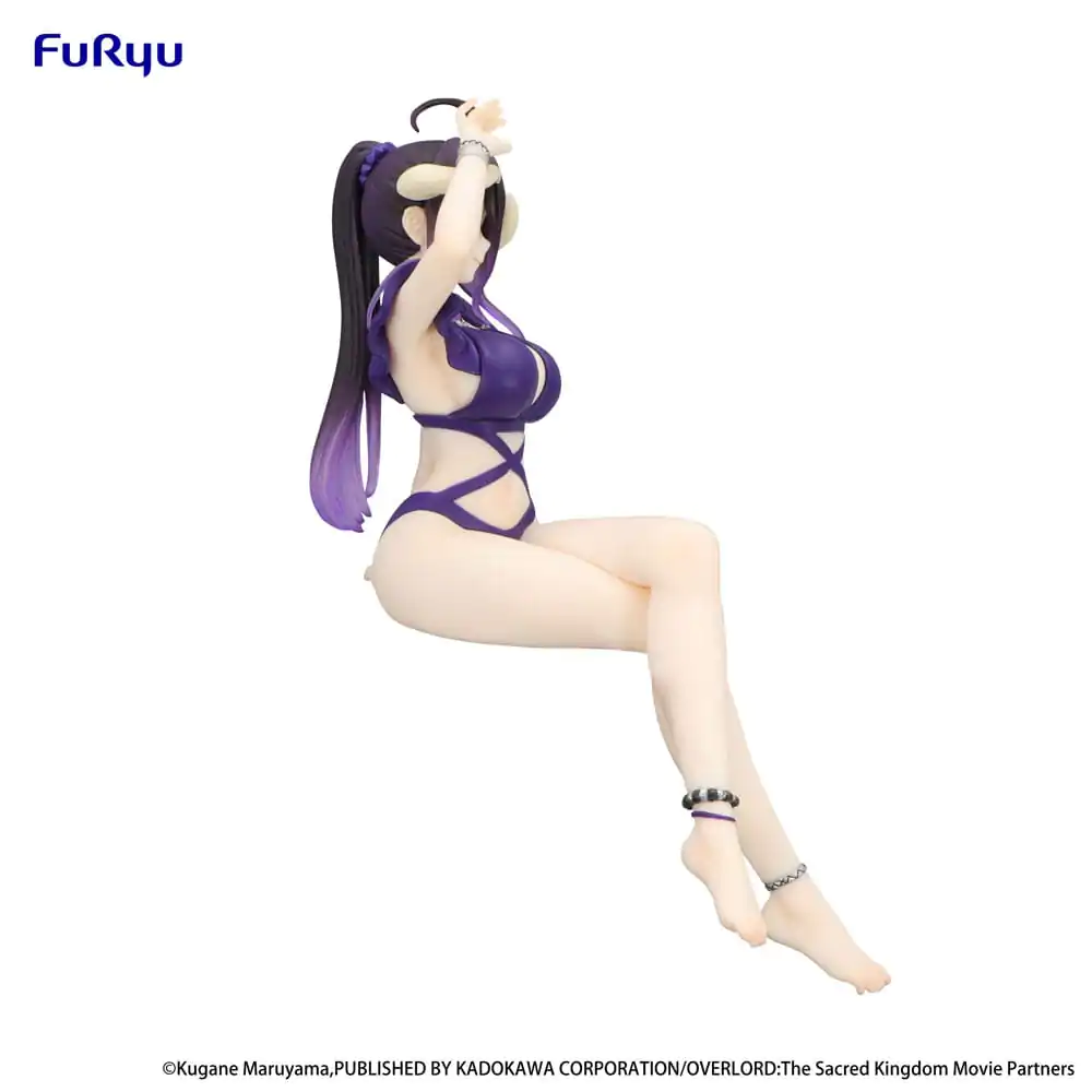 Overlord Noodle Stopper Albedo Swimsuit Dark Purple Color Ver. PVC szobor figura 16 cm termékfotó