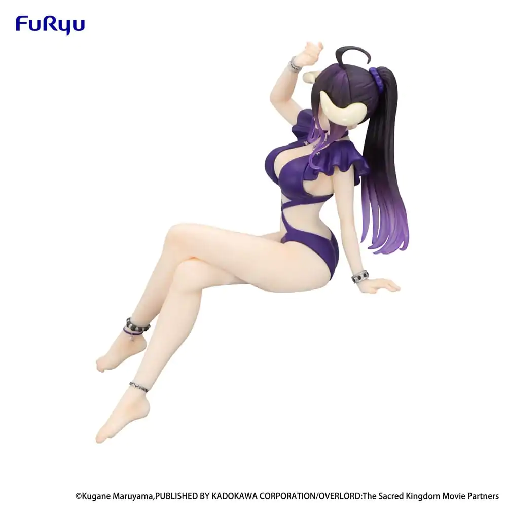 Overlord Noodle Stopper Albedo Swimsuit Dark Purple Color Ver. PVC szobor figura 16 cm termékfotó