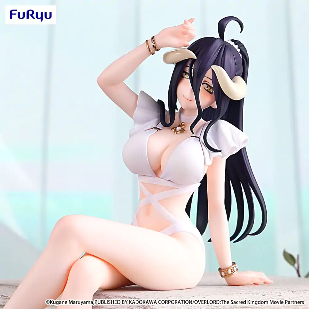 Overlord Noodle Stopper Albedo Swimsuit Ver. PVC szobor figura 16 cm termékfotó