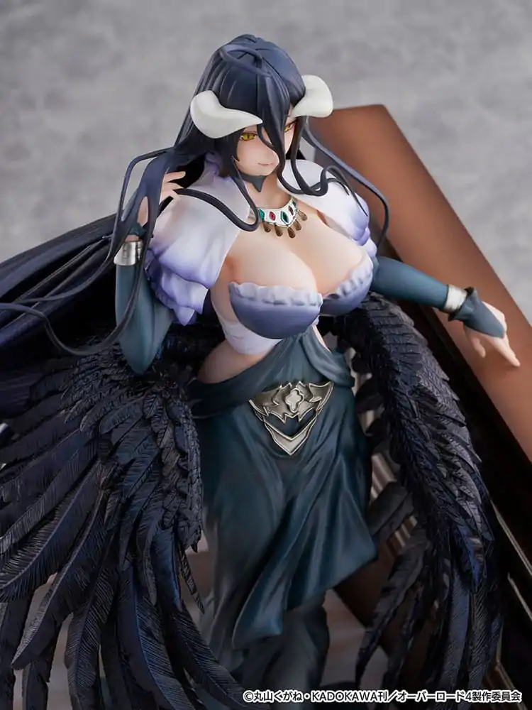 Overlord SHIBUYA SCRAMBLE FIGURE 1/7 Albedo Jet Black Dress Ver. PVC szobor figura 28 cm termékfotó