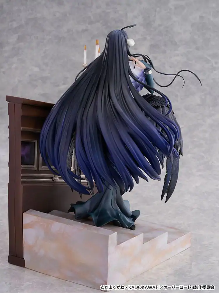 Overlord SHIBUYA SCRAMBLE FIGURE 1/7 Albedo Jet Black Dress Ver. PVC szobor figura 28 cm termékfotó