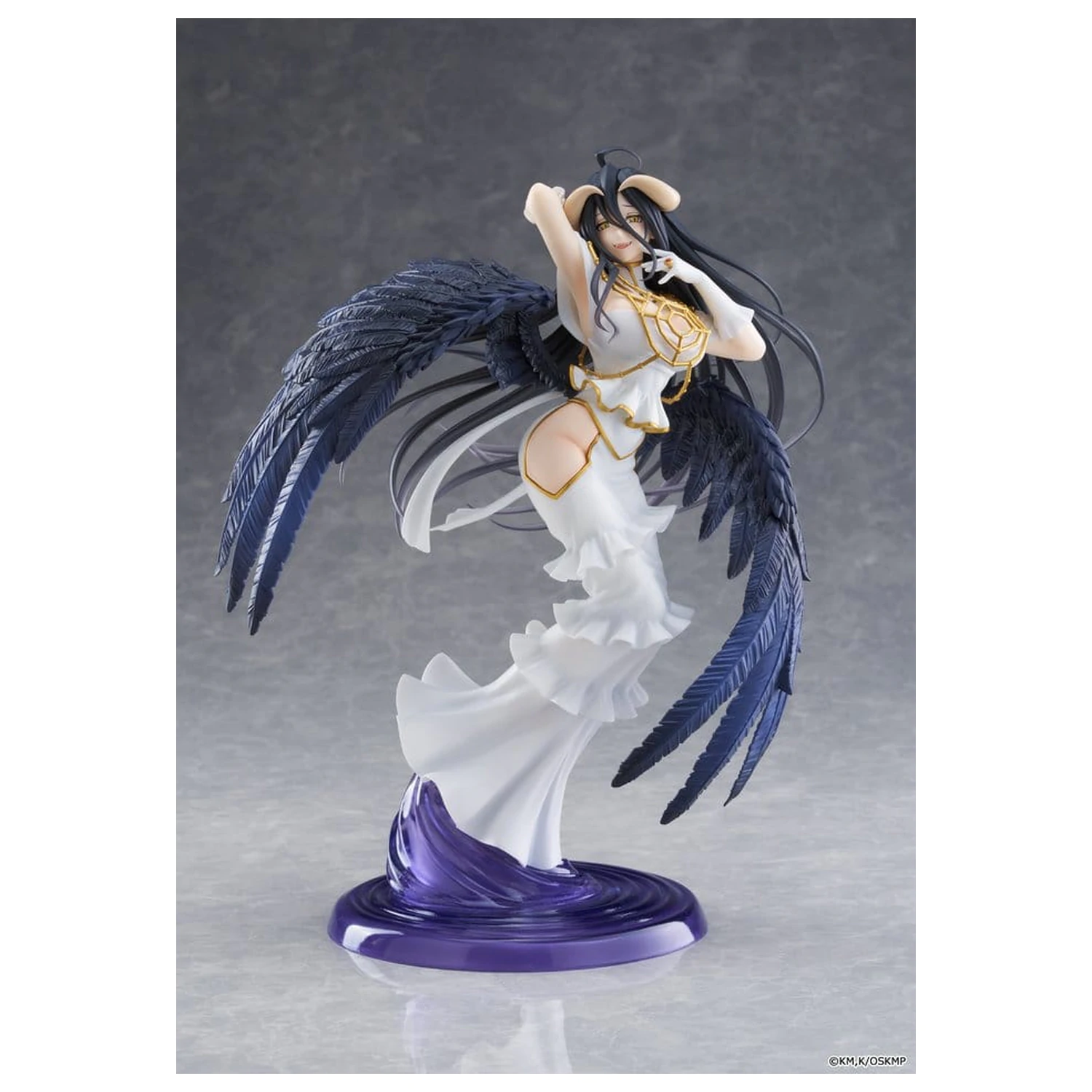 Overlord T-most PVC szobor figura Albedo Pure White Devil Ver. 29 cm  termékfotó