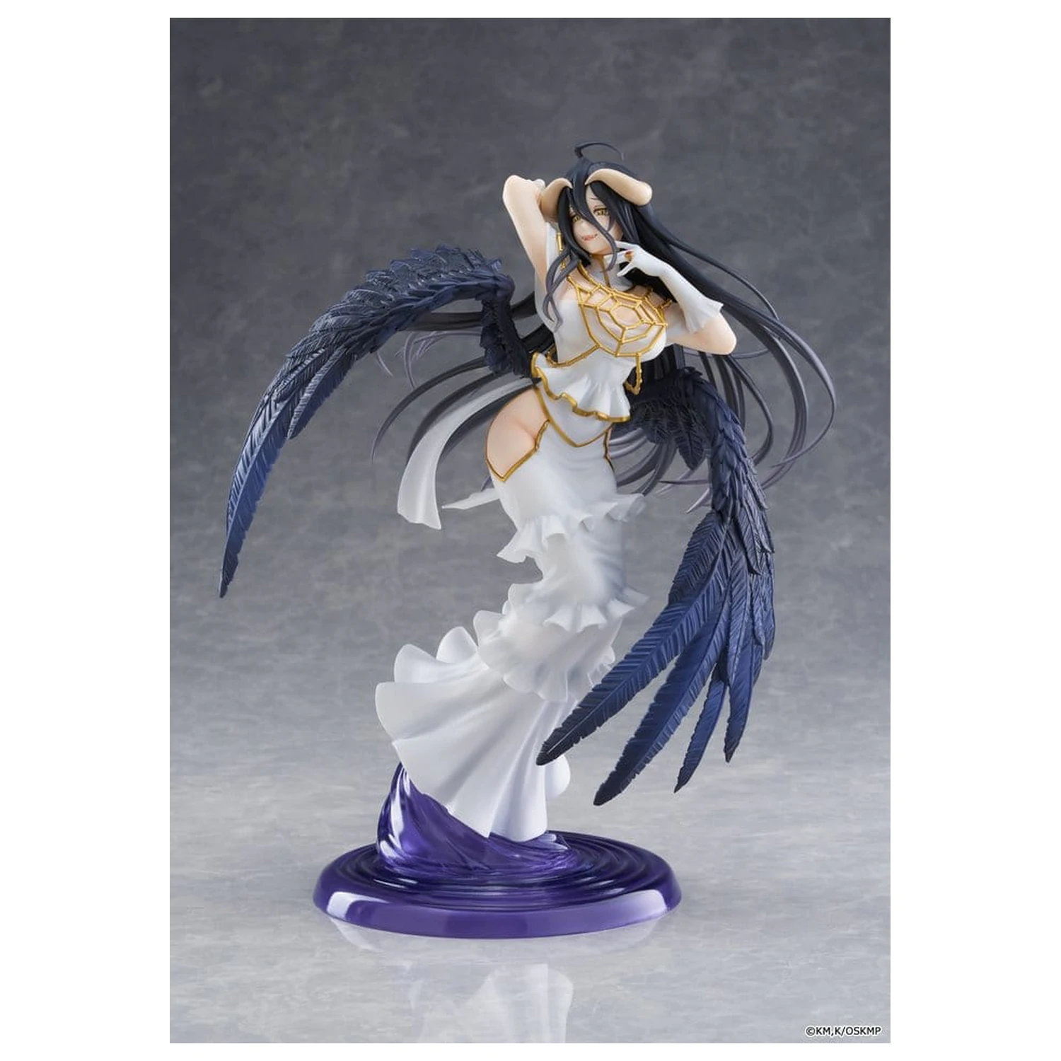 Overlord T-most PVC szobor figura Albedo Pure White Devil Ver. 29 cm  termékfotó