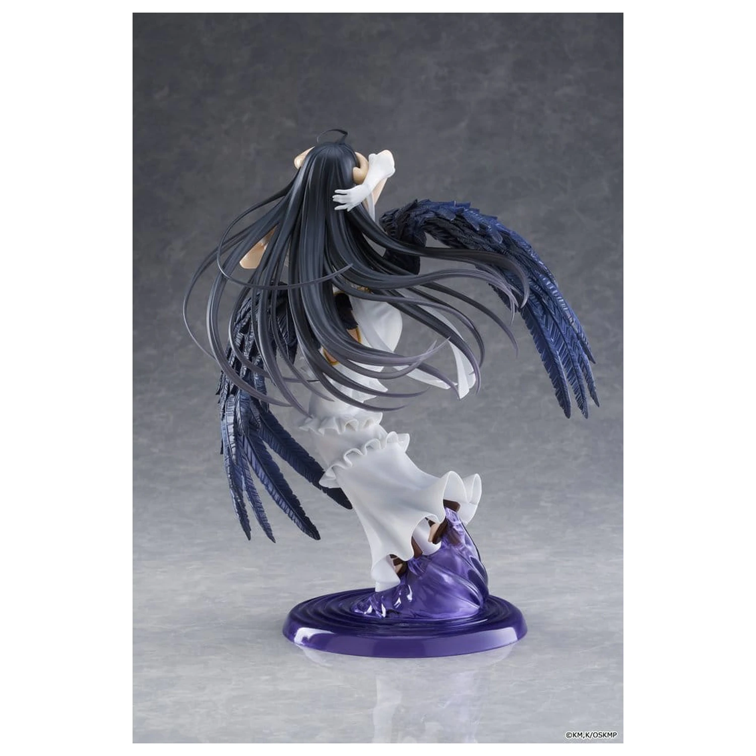 Overlord T-most PVC szobor figura Albedo Pure White Devil Ver. 29 cm  termékfotó