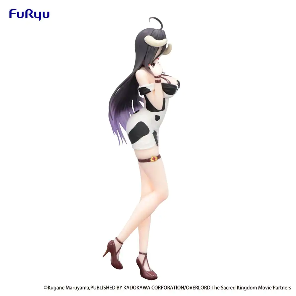 Overlord Trio-Try-iT Albedo Mini Dress Cow Pattern Ver. PVC szobor figura 21 cm termékfotó