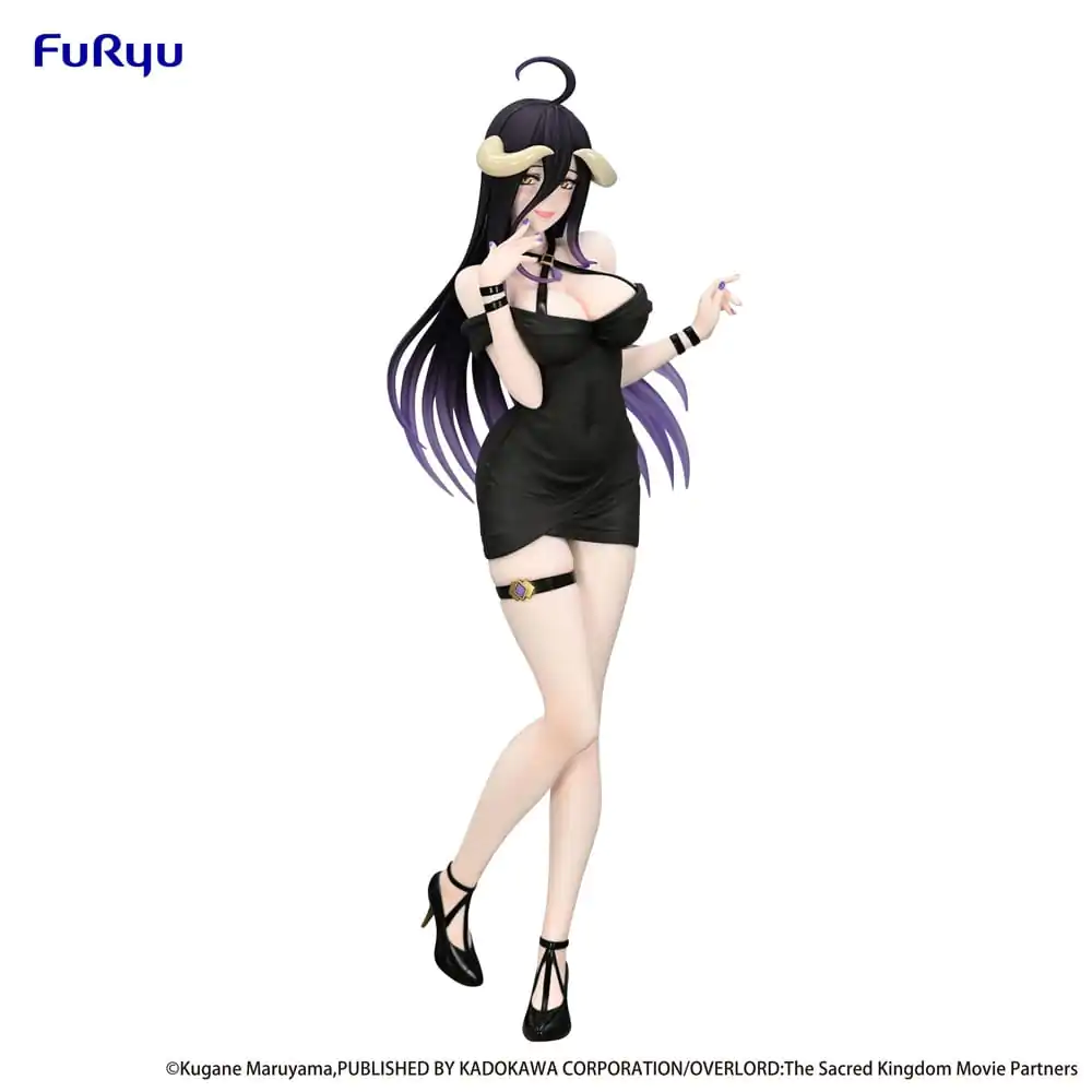 Overlord Trio-Try-iT Albedo Mini Dress Ver. PVC szobor figura 21 cm termékfotó