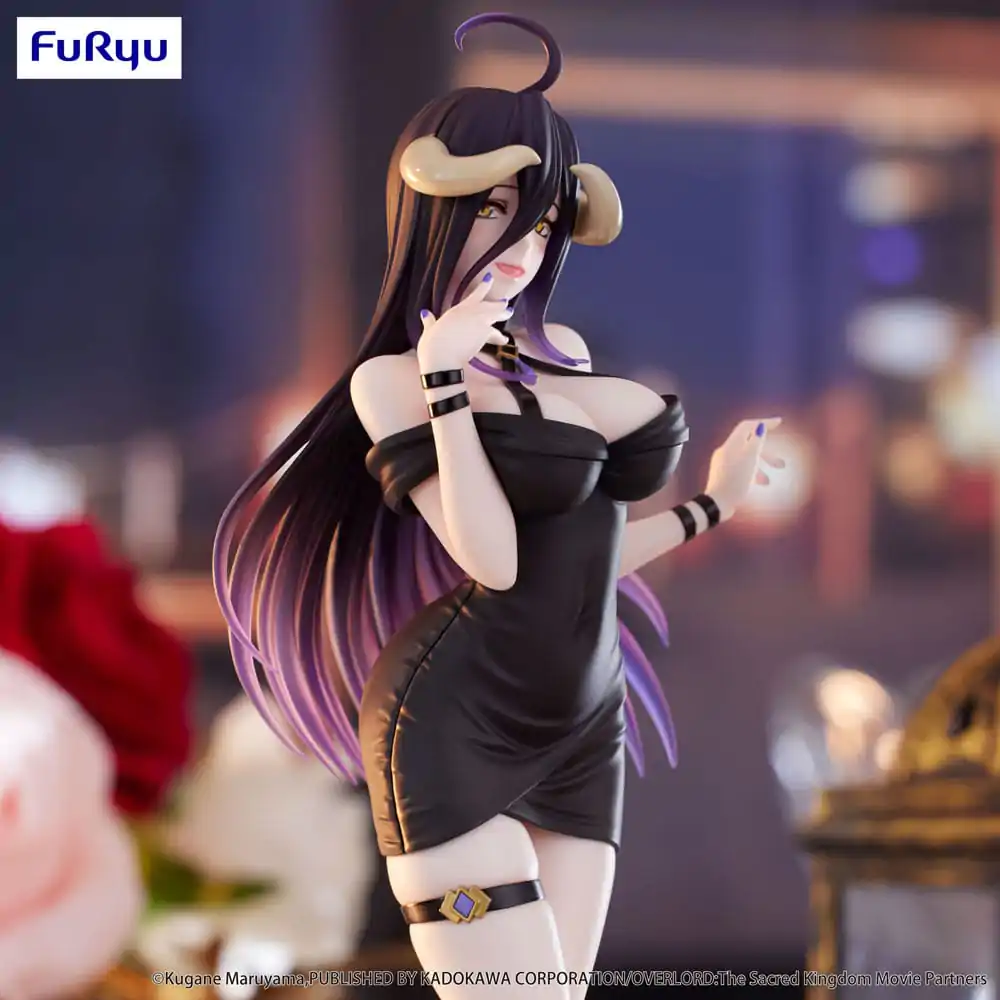 Overlord Trio-Try-iT Albedo Mini Dress Ver. PVC szobor figura 21 cm termékfotó