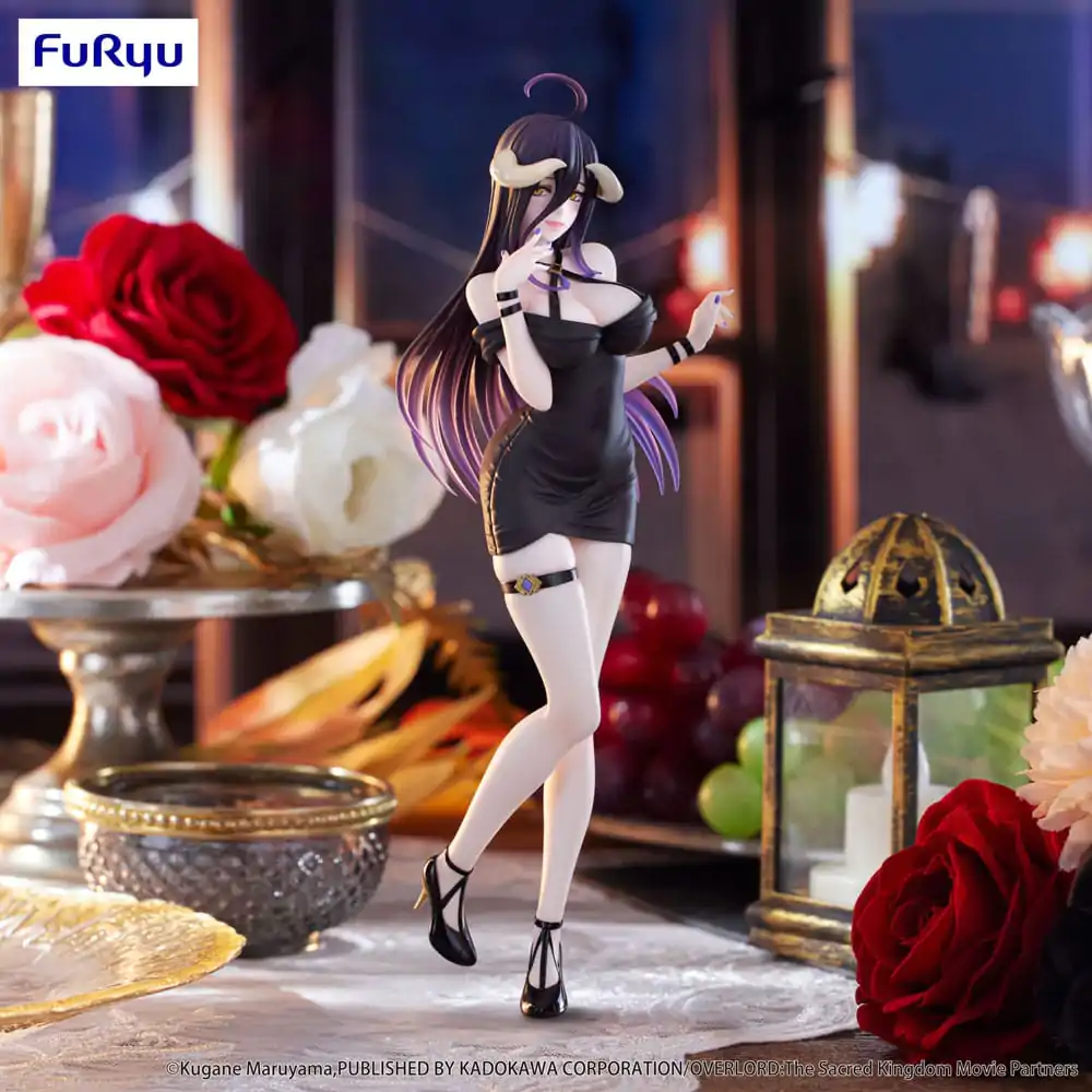 Overlord Trio-Try-iT Albedo Mini Dress Ver. PVC szobor figura 21 cm termékfotó