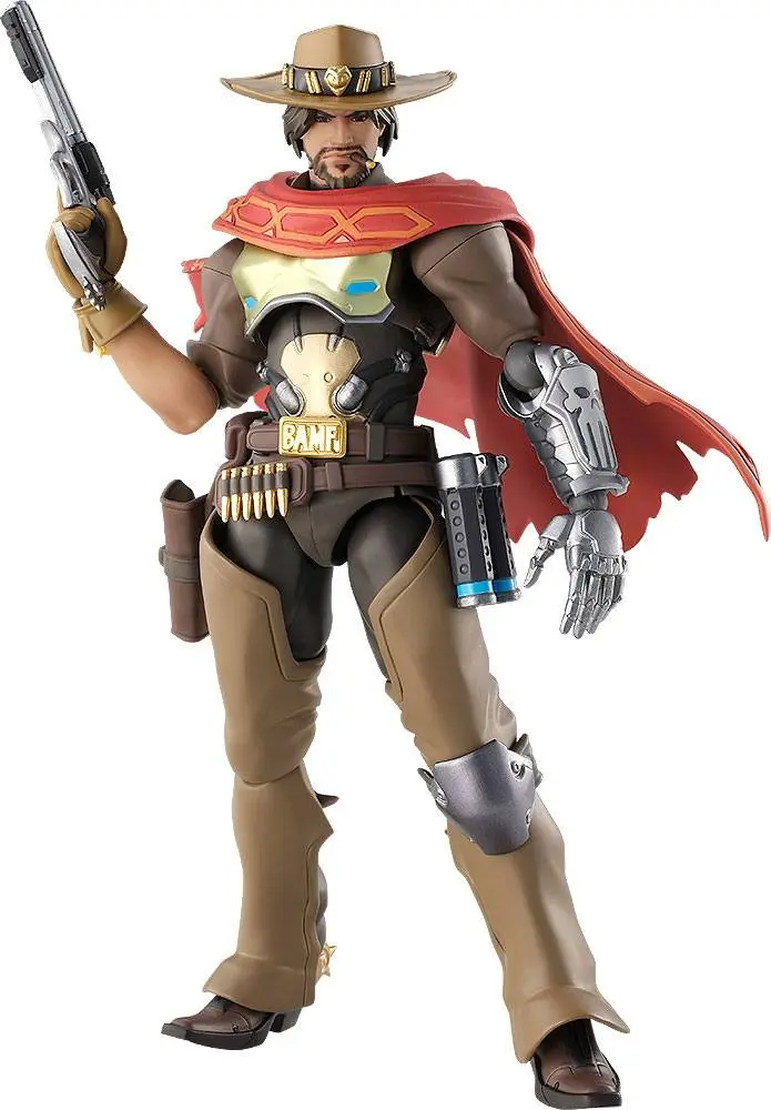 Overwatch Figma McCree akciófigura 16 cm termékfotó