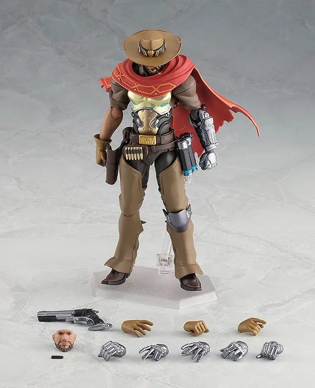 Overwatch Figma McCree akciófigura 16 cm termékfotó