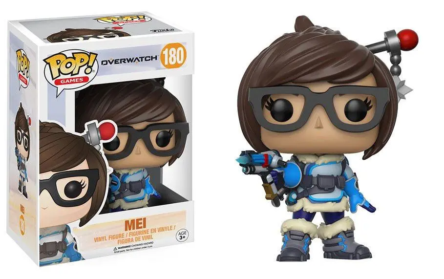 Overwatch Funko POP! Games Vinyl figura Mei 9 cm termékfotó