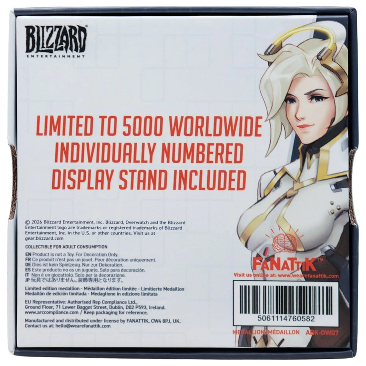 Overwatch Medallion Mercy Limitált kiadás termékfotó