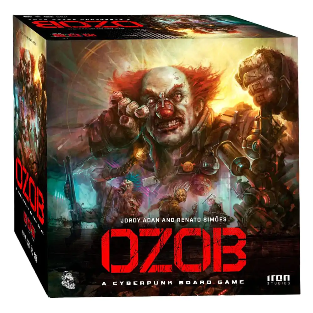 Ozob: A Cyberpunk Angol nyelvű társasjáték  termékfotó