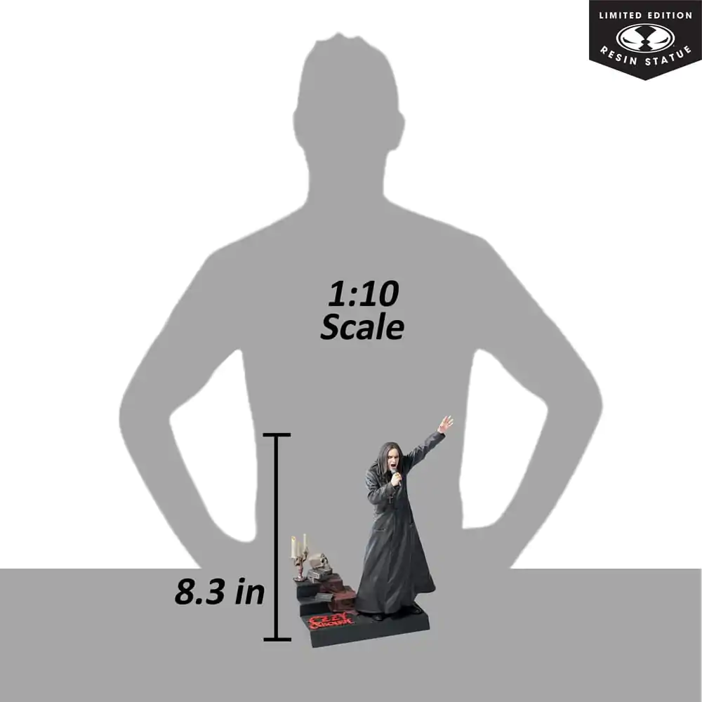 Ozzy Osbourne Music Maniacs 1/10 Ozzy Osbourne szobor figura 21 cm termékfotó