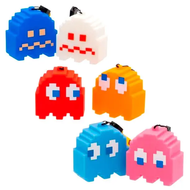 Pac-Man Clyde Orange Ghost 3D Led lámpa termékfotó
