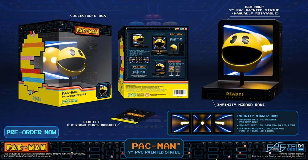 Pac Man Pac Man PVC szobor figura 18 cm termékfotó