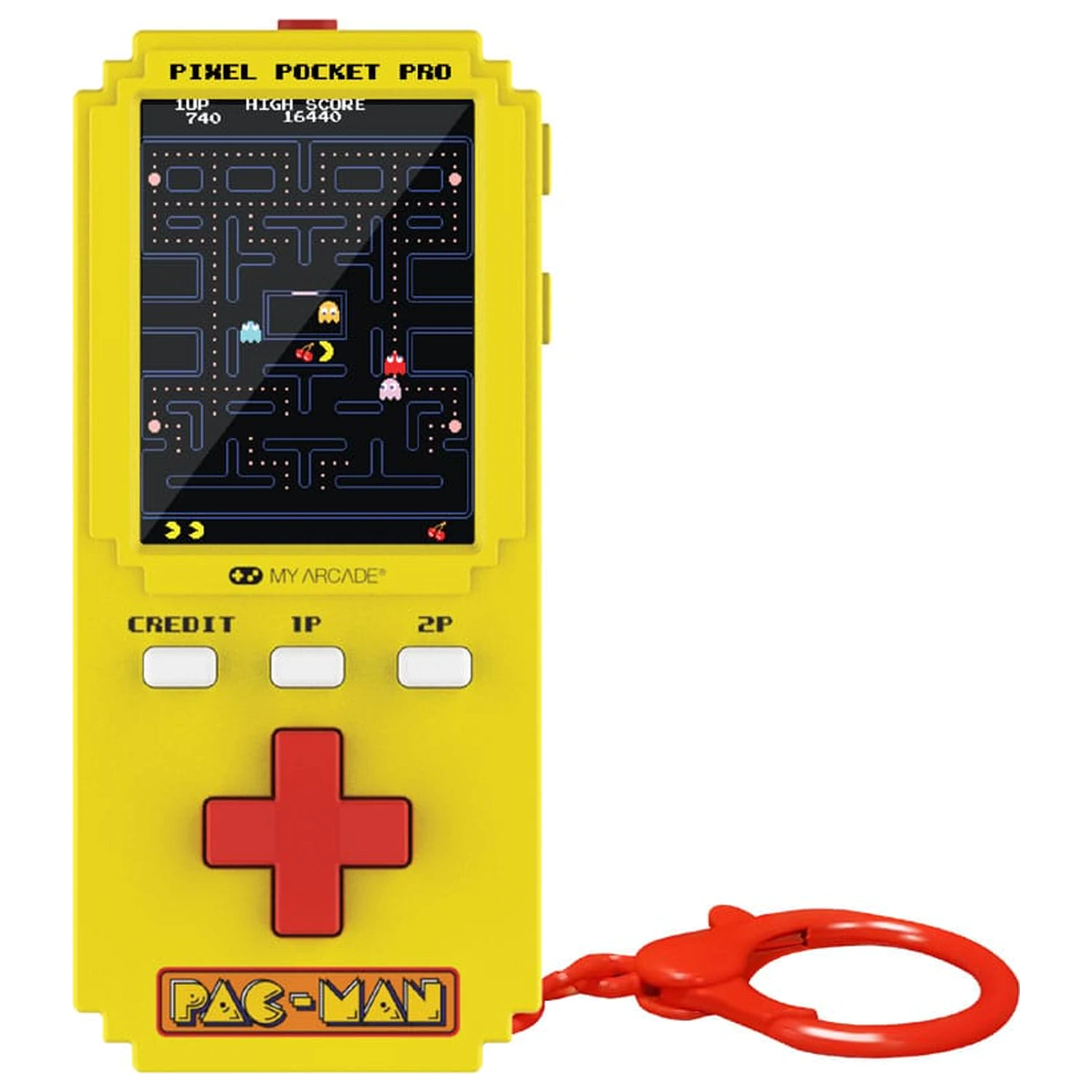 Pac Man Portable Gaming System Pixel Pocket Pro konzol termékfotó
