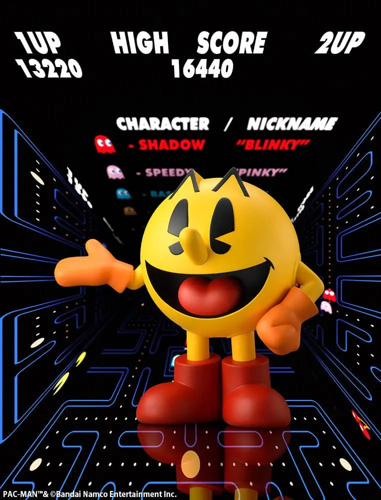 Pac Man SoftB Pac Man PVC szobor figura 30 cm termékfotó