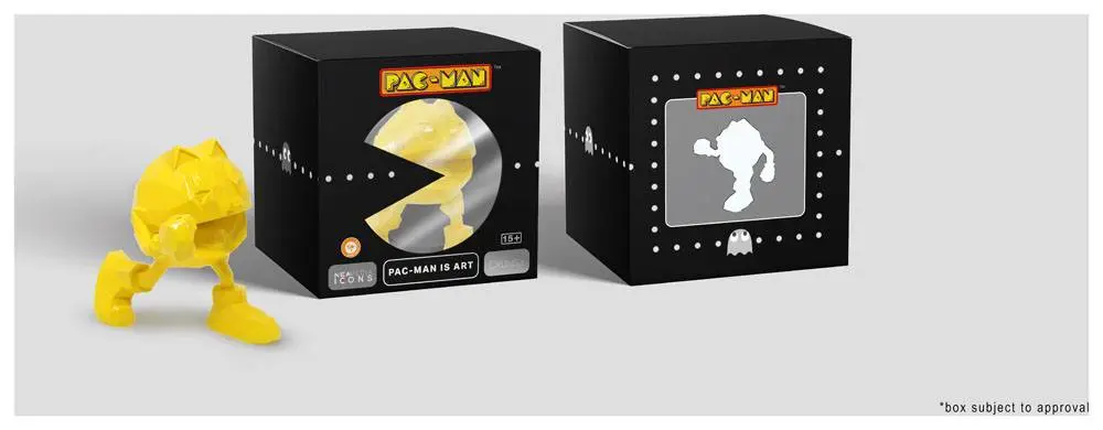 Pac ManPac Man Is Art by Richard Orlinski Yellow Edition  szobor figura 10 cm termékfotó