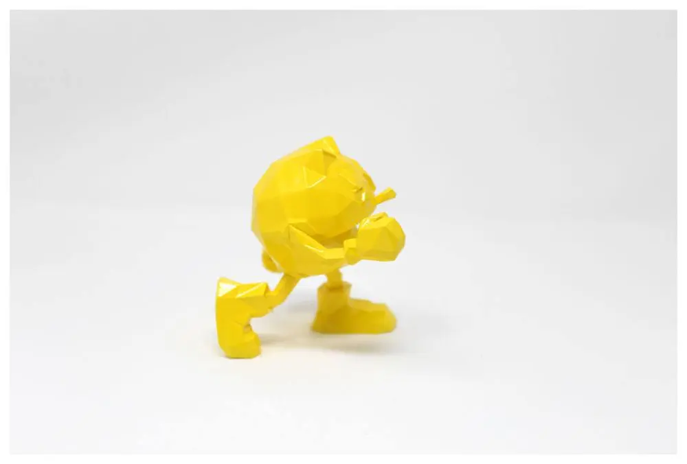 Pac ManPac Man Is Art by Richard Orlinski Yellow Edition  szobor figura 10 cm termékfotó