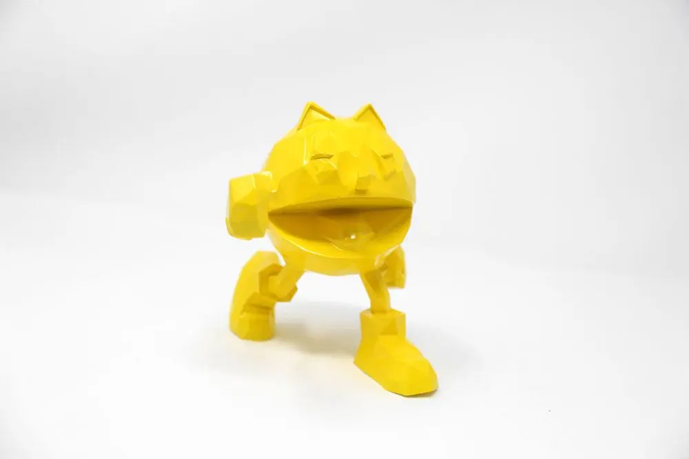 Pac ManPac Man Is Art by Richard Orlinski Yellow Edition  szobor figura 10 cm termékfotó