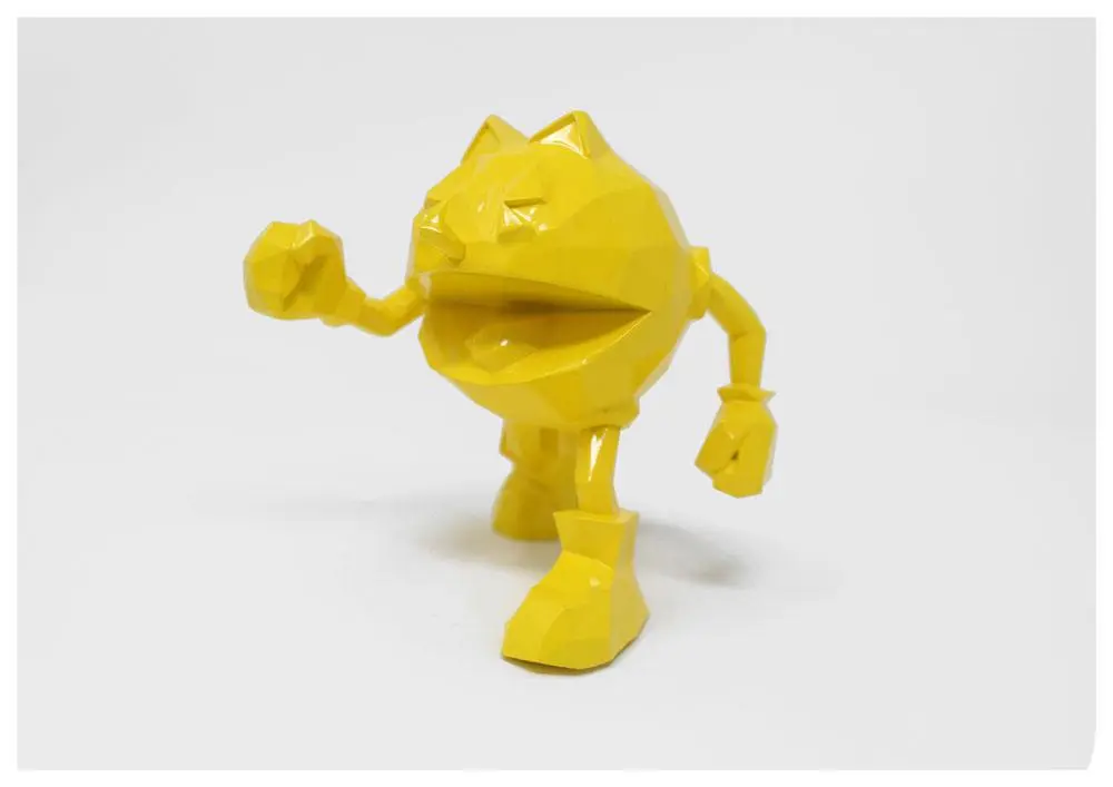 Pac ManPac Man Is Art by Richard Orlinski Yellow Edition  szobor figura 10 cm termékfotó
