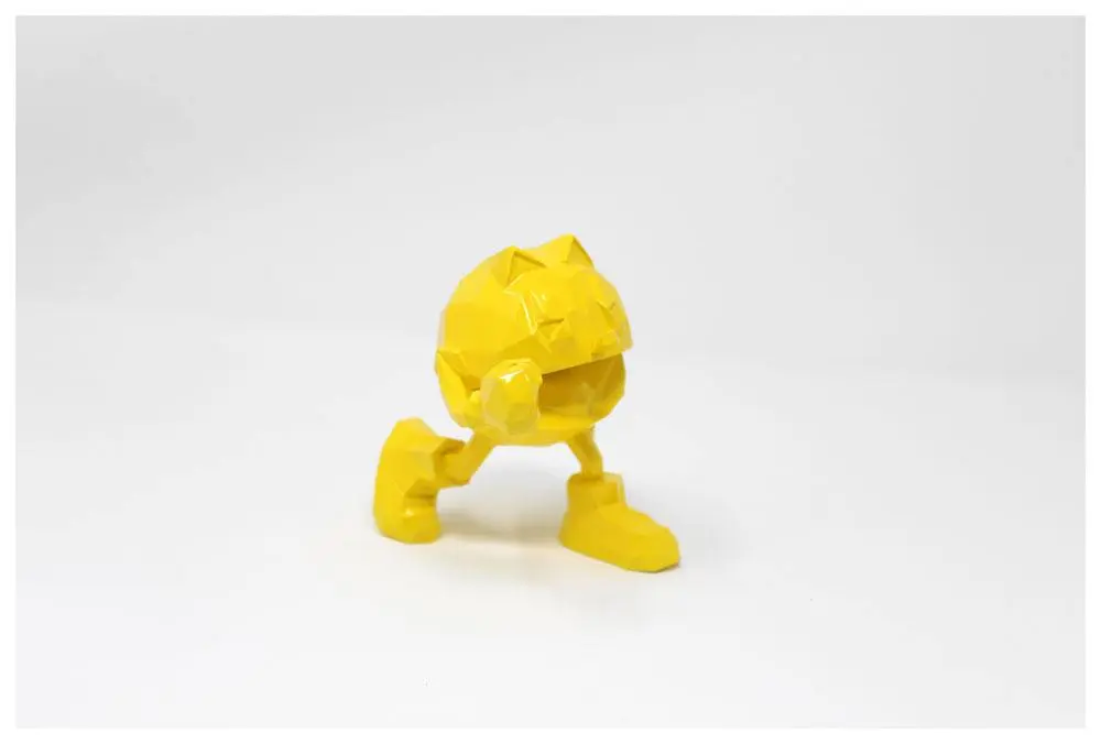 Pac ManPac Man Is Art by Richard Orlinski Yellow Edition  szobor figura 10 cm termékfotó