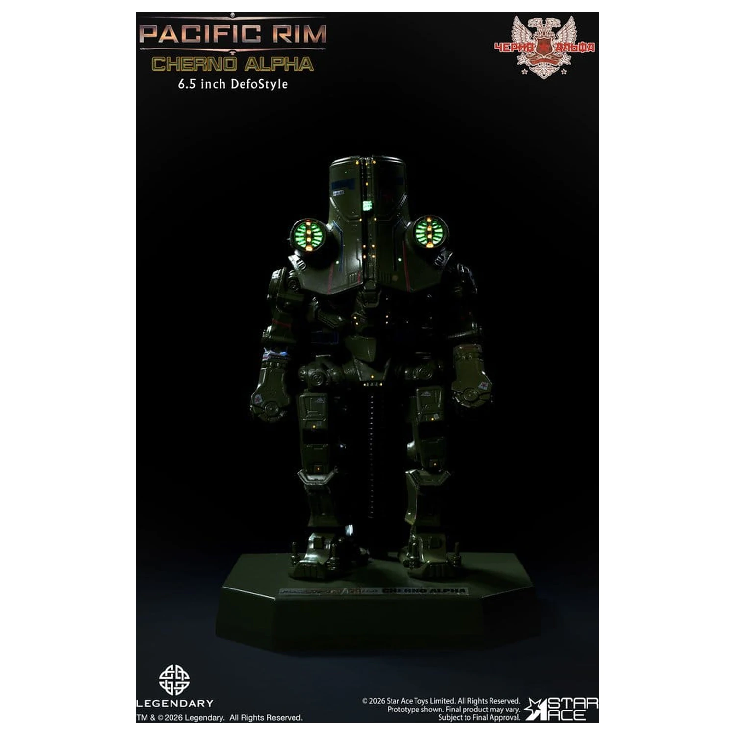 Pacific Rim DefoStyle figura Cherno Alpha DX 17 cm termékfotó