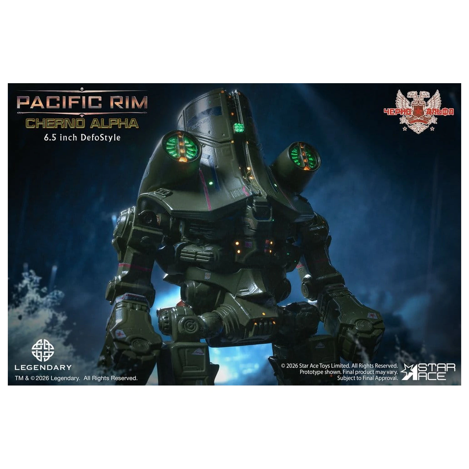Pacific Rim DefoStyle figura Cherno Alpha NX 17 cm termékfotó