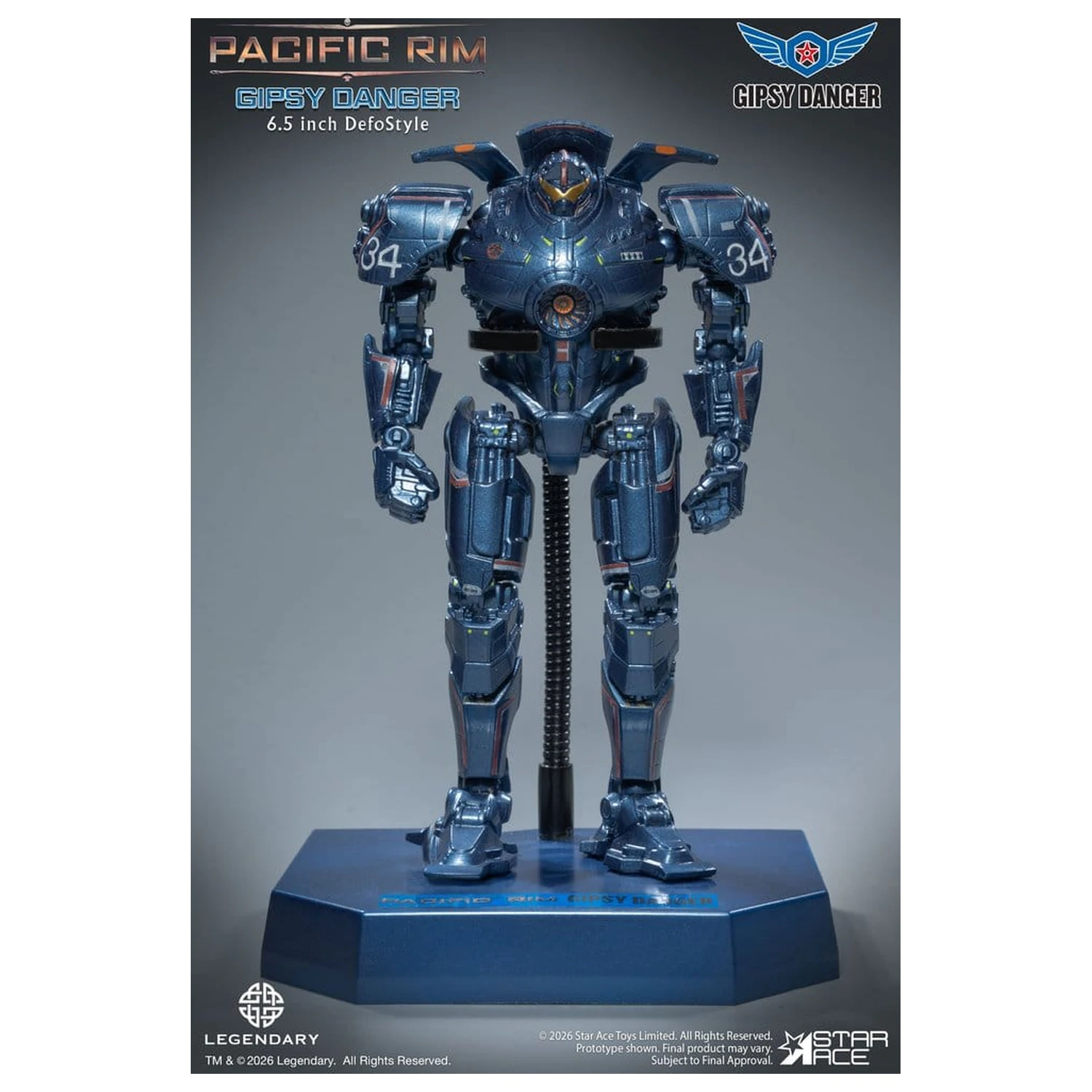  Pacific Rim DefoStyle Gipsy Danger & Cherno Alpha DX 2 db-os figura csomag 17 cm termékfotó