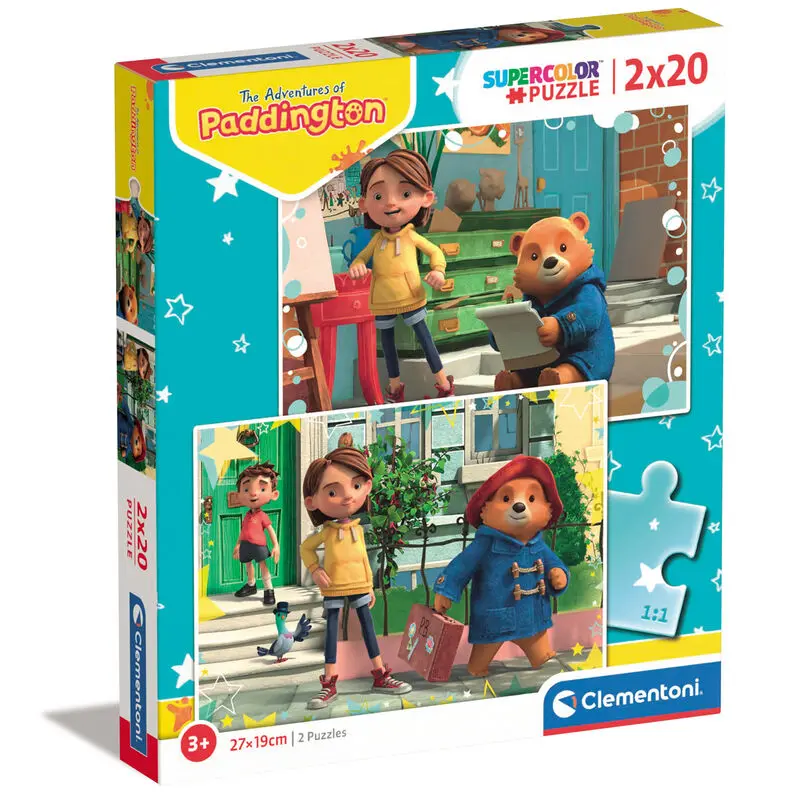 Paddington puzzle 2x20pzs termékfotó