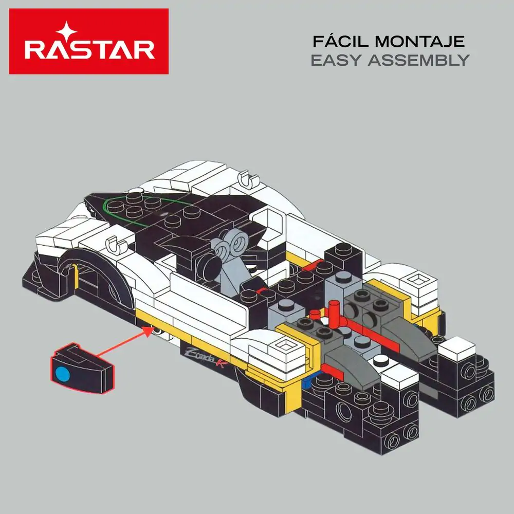 Pagani Zonda R Bausteinspielset termékfotó